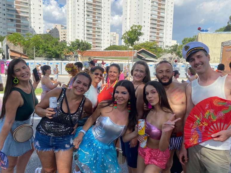 Grupo trocou carnaval em cidades do Nordeste para vir a São Paulo
