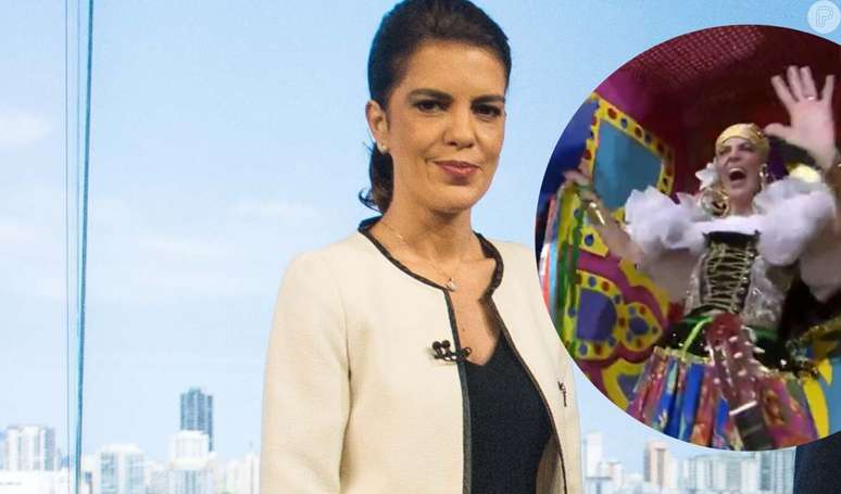 Fora da cobertura de Carnaval da Globo, Mariana Gross surge em desfile Imperatriz e web reage: 'Tá fazendo falta!'.