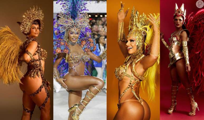 Carnaval do RJ tem Brunna Gonçalves, Gio Cordeiro e mais! Quais famosas desfilaram na 1ª noite do Grupo Especial?.