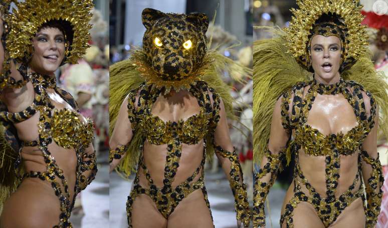 'Onça' na Grande Rio, Paolla Oliveira quebra 'tradição' em fantasia de Carnaval e explica se rompeu com estilista. Veja!.