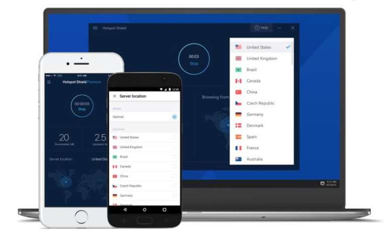 Hotspot Shield é uma opção versátil (Imagem: Reprodução/Hotspot Shield)