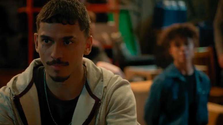 Merreca e Cecília em 'Fuzuê' — Reprodução/TV Globo