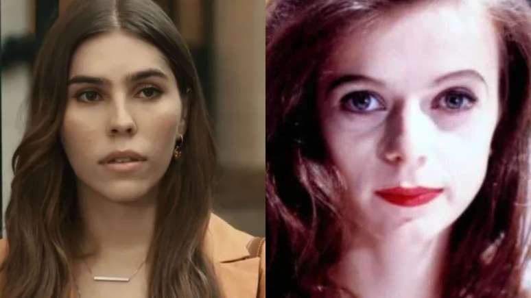 Gabriela Medeiros e Maria Luísa Mendonça como Buba em ‘Renascer’