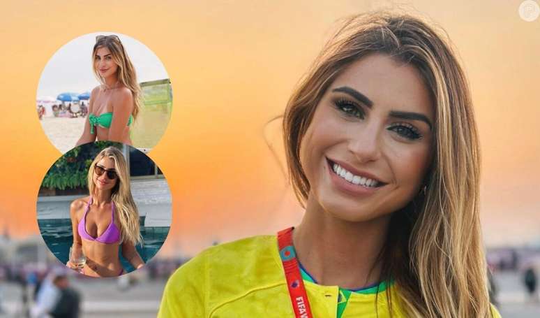 Betrayed, but not fallen: Marcelo Courrege’s ex Renata Heilborn highlights her toned body and smooth crotch in bikini shots.  Look at 7 photos!