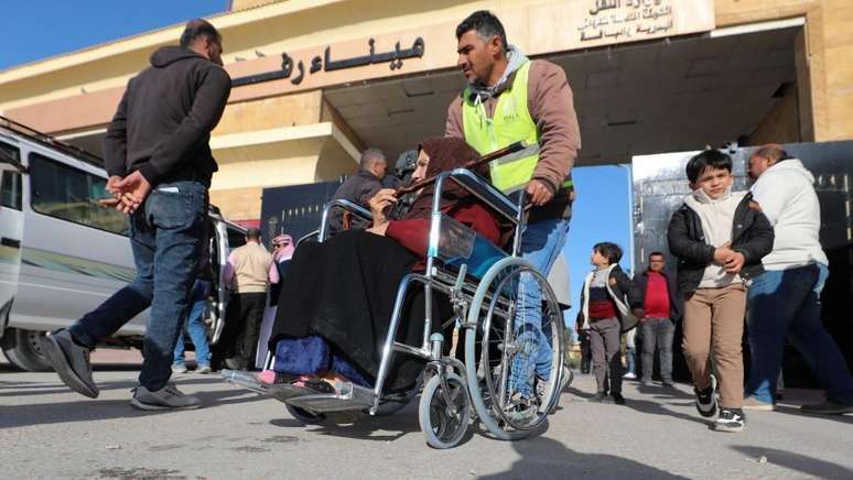 O Egito receia que milhares de palestinos cruzem sua fronteira se a situação se deteriorar ainda mais na cidade de Rafah, no sul da Faixa de Gaza