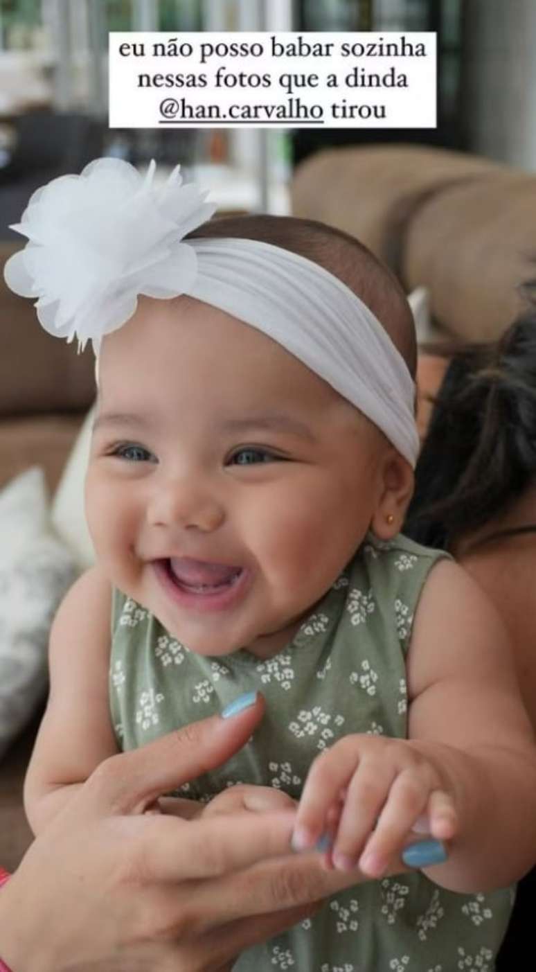 Neymar and Bruna Biancardi’s daughter enchants the web with a smile