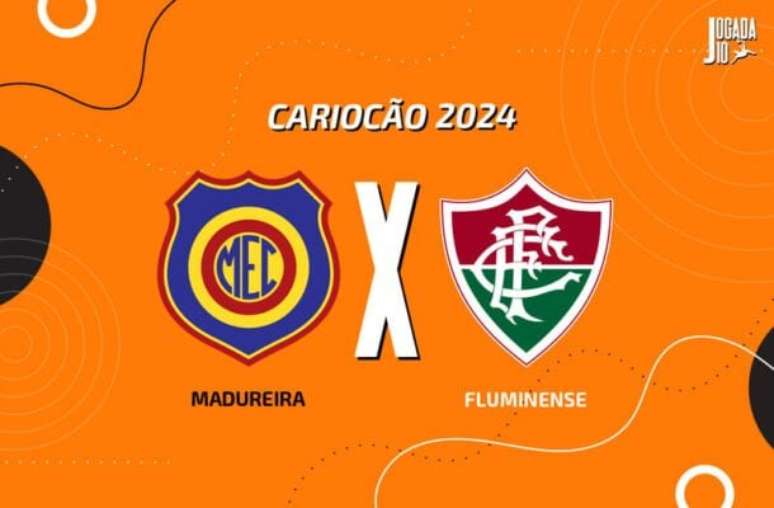 Foto Arte Jogada10 - Legenda: Madureira x Fluminense