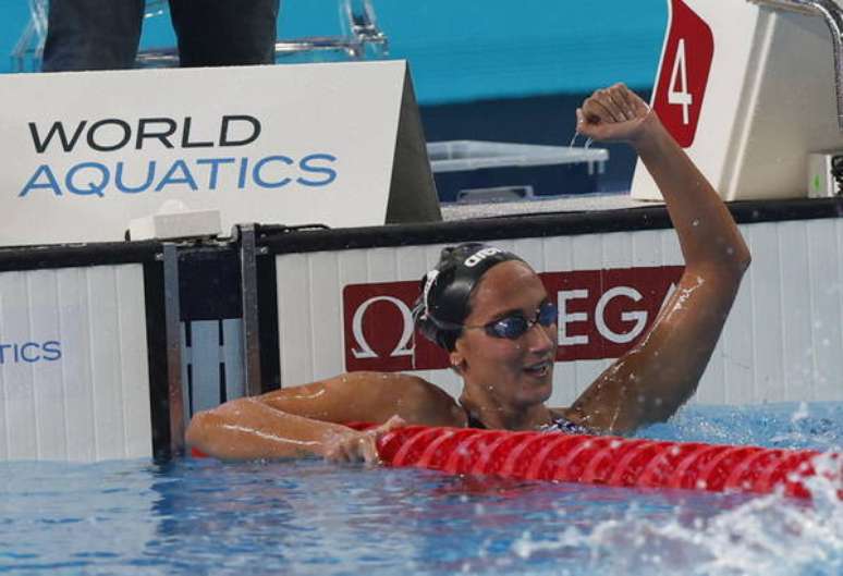 Simona Quadarella é uma das estrelas da natação italiana na atualidade