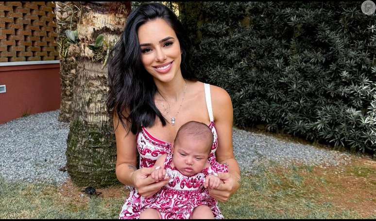 Bruna Biancardi mora sozinha com Mavie, sua filha com Neymar.