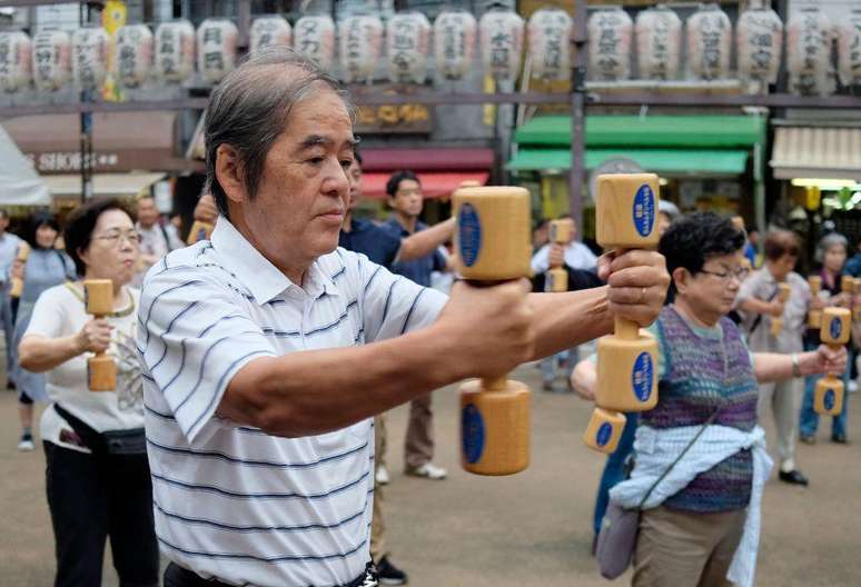 Segundo as Nações Unidas, o Japão tem a população mais idosa do mundo