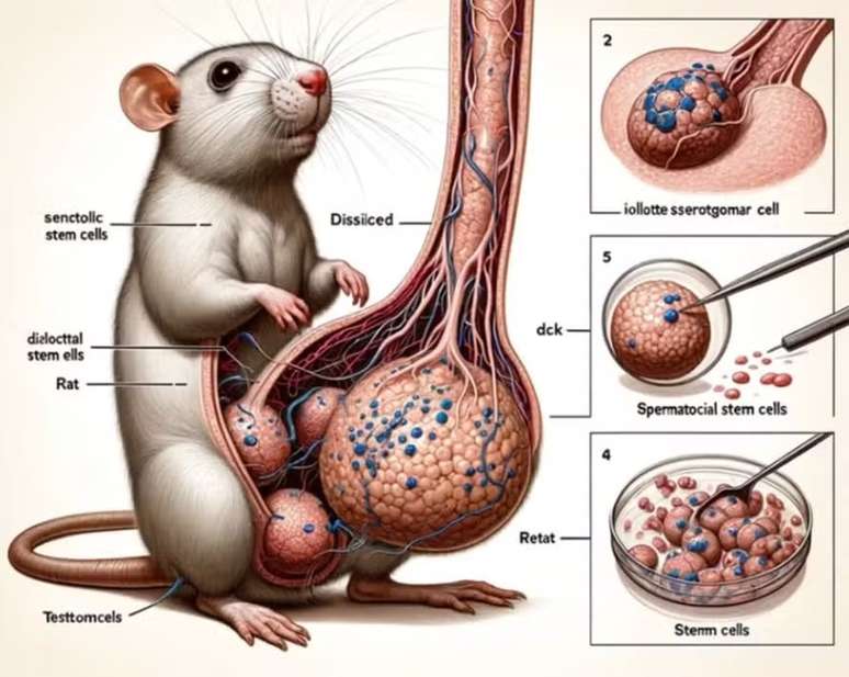 Órgão sexual do animal tem quase o dobro do tamanho do rato