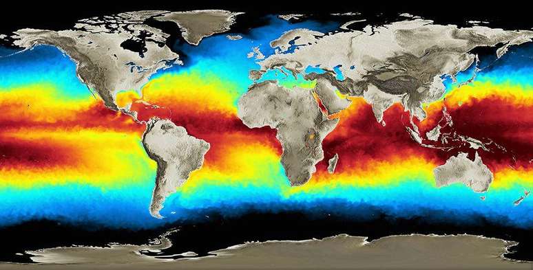 A temperatura da superfície do mar: a monitorização climática atual tem uma 'dívida' com o programa que lançou os satélites ERS