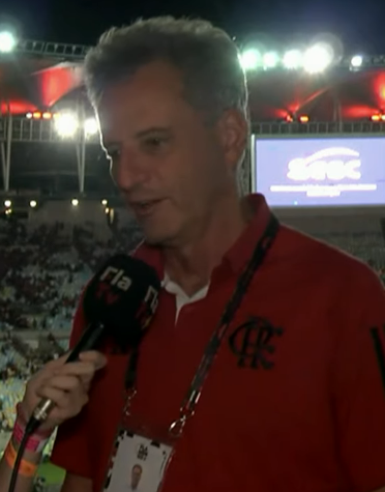 Landim rasga elogio a atuação do Flamengo contra o Boavista