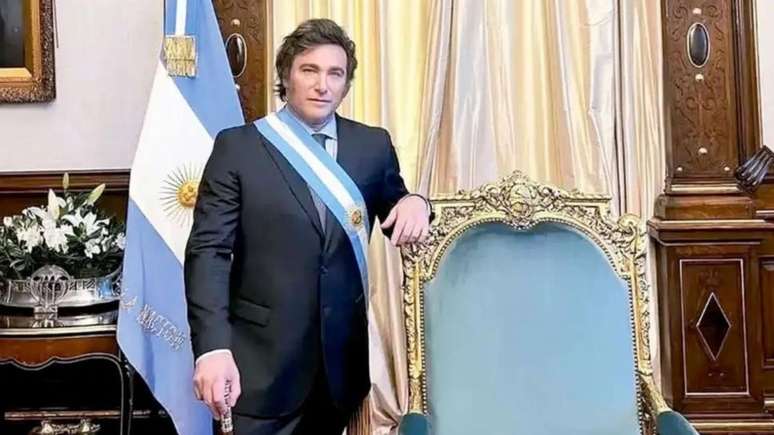 Presidente argentino Javier Milei