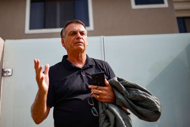 Jair Bolsonaro prestou depoimento à PF nesta quinta-feira 