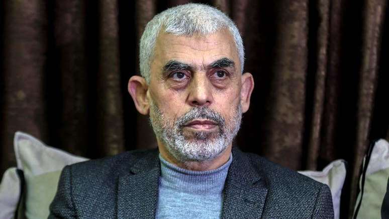Yahya Sinwar, líder do braço político do Hamas em Gaza e um dos homens mais procurados por Israel