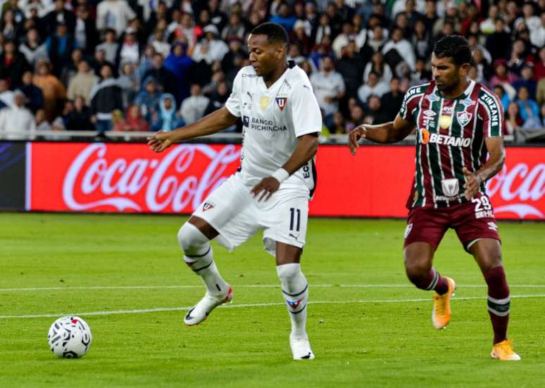 Fluminense perde em Quito(Foto/Perfil LDU)