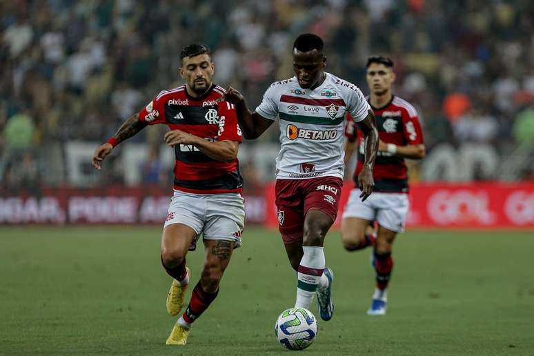 Arias foi um dos destaques do Fluminense no Fla-Flu 