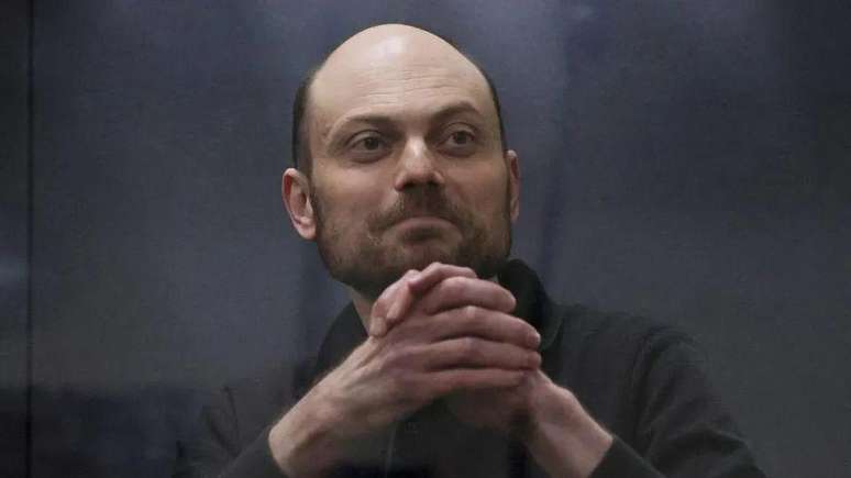 O ativista da oposição Vladimir Kara-Murza foi condenado a 25 anos por traição