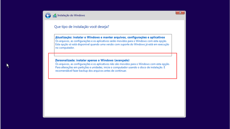 Como instalar o Windows 11 (Imagem: Captura de tela/Bruno De Blasi/Canaltech)