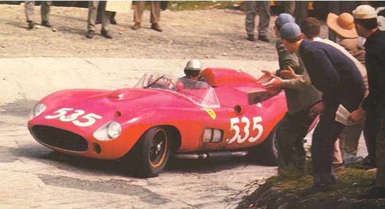 Piero Taruffi com a Ferrari 315S