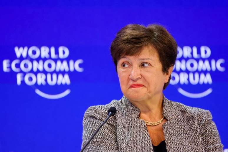 Diretora-gerente do FMI, Kristalina Georgieva
17/01/2024
REUTERS/Denis Balibouse