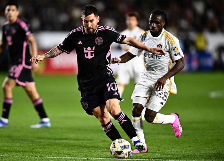 Com gol de Messi, Inter Miami empata em 1 a 1 com LA Galaxy