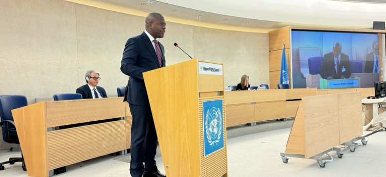 Ministro dos Direitos Humanos e da Cidadania discursa na tribuna do Segmento de Alto Nível da 55ª Sessão do Conselho de Direitos Humanos da ONU 