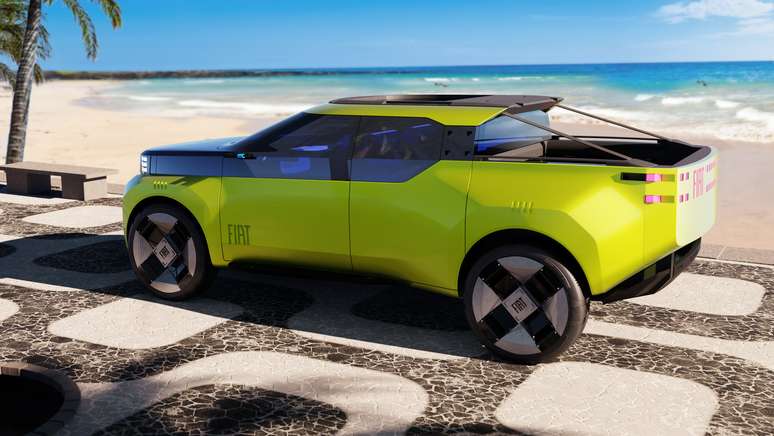 Conceito Fiat Panda Pickup antecipa próxima geração da Strada