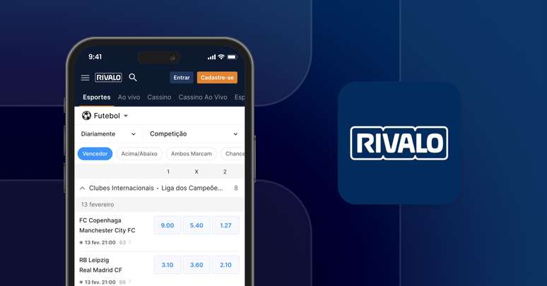 Rivalo disponibiliza método simplificado para que apostador use o pix