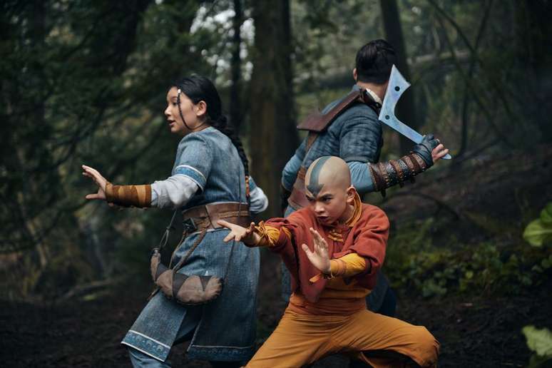 Avatar dobrou nõa só o ar, mas também a audiência da Netflix (Imagem: Divulgação/Netflix)