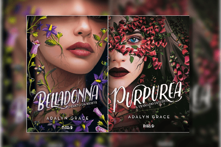 “Belladonna” e “Purpurea” são livros de suspense repletos de luxo, traições e suspense 