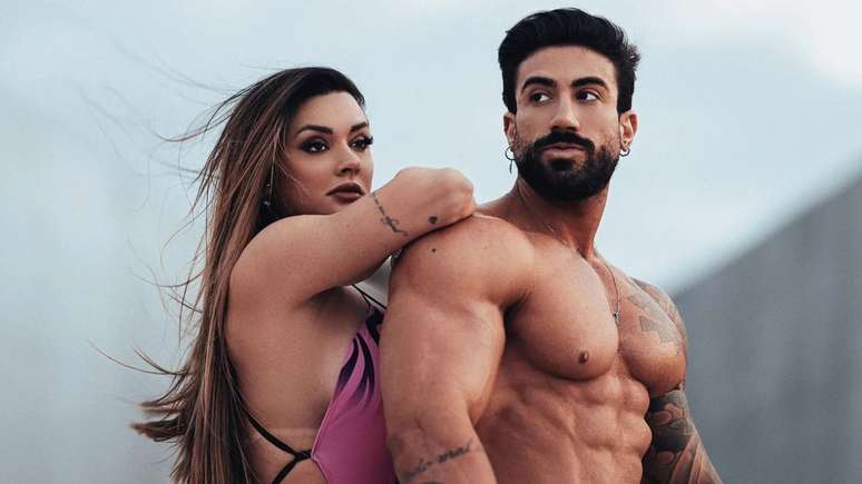 Juju Salimeni e Diogo Basaglia (Reprodução/Instagram)