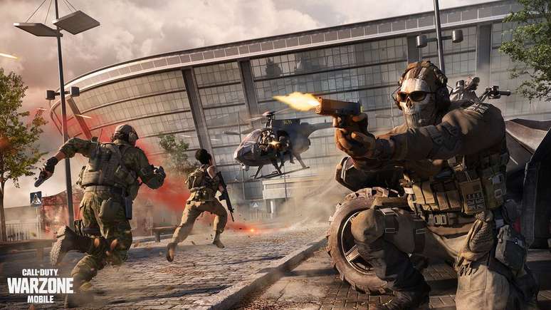 Progresso dos jogadores será compartilhado entre Call of Duty: Warzone Mobile e as versões do game no PC, PlayStation e Xbox (Imagem: Divulgação/Activision)