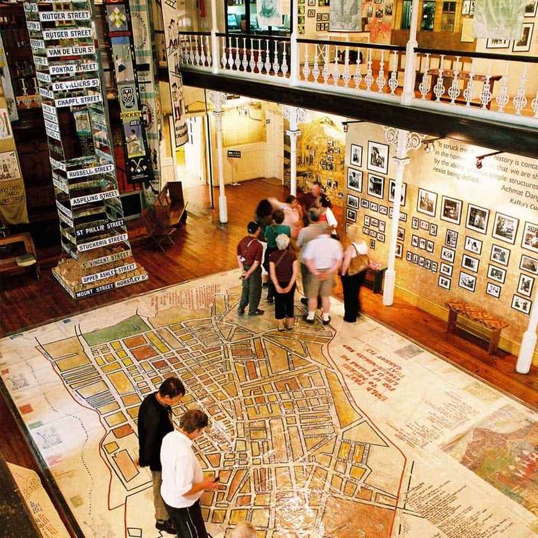 O museu narra a história do District Six