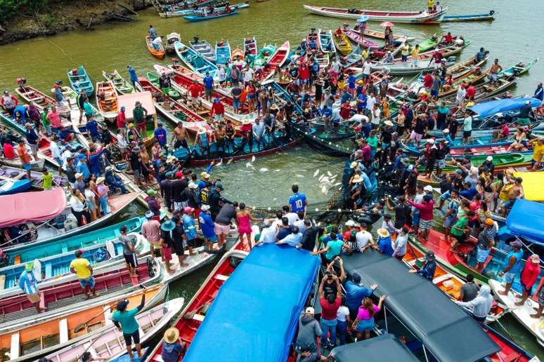 A pesca de Borqueio acontece em todo 1º de março