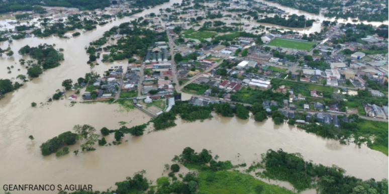 De acordo com a prefeitura da cidade de Brasiléia quase 15 mil pessoas já foram afetadas