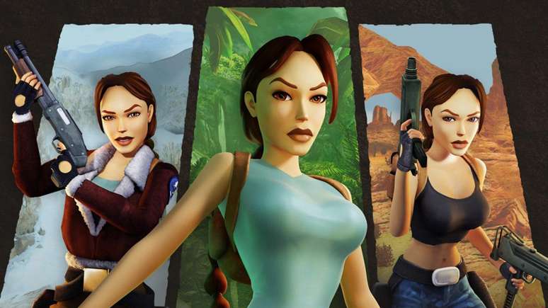 Tomb Raider I-III Remastered inclui remasterizações dos primeiros três jogos da franquia