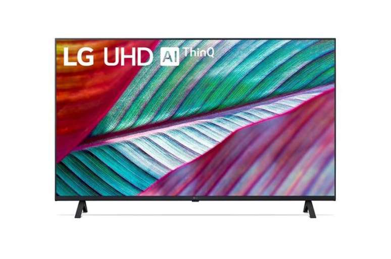 A LG UR7800 2023 é uma TV com tela de qualidade e preço equilibrado (Imagem: Divulgação/LG)