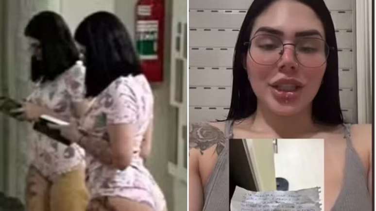 Influencer is threatened by neighbor for wearing short clothes and says: “This is hotphobia”
