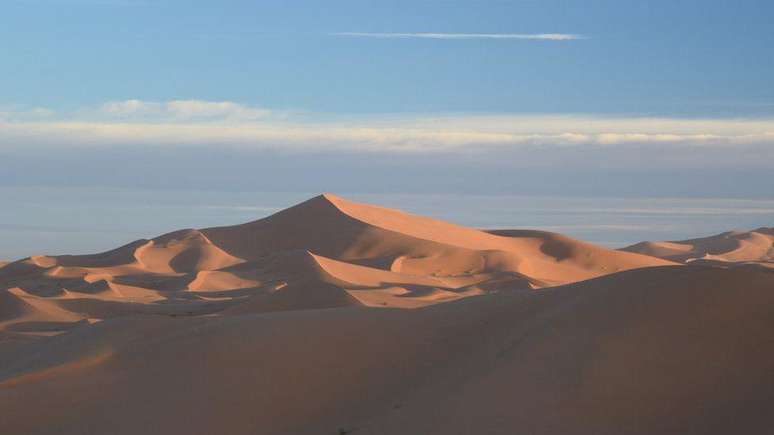 As dunas podem ter milhares de anos de existência