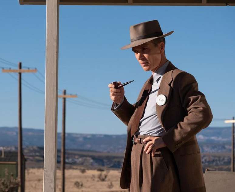 Cillian Murphy em cena do filme Oppenheimer (Imagem: Divulgação/ Universal Pictures