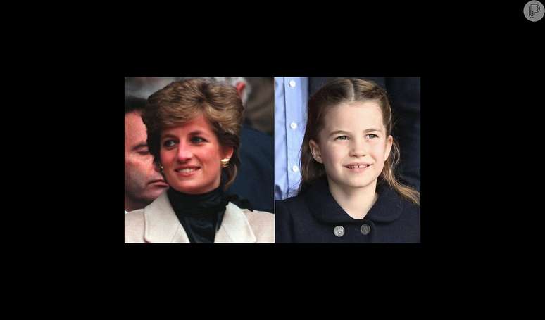 An unpublished photo of Princess Diana as a child shocks Internet users due to her resemblance to her granddaughter Charlotte.  Compare!