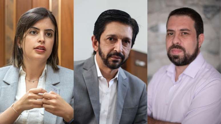 Tabata, Nunes e Boulos são pré-candidatos à Prefeitura de São Paulo