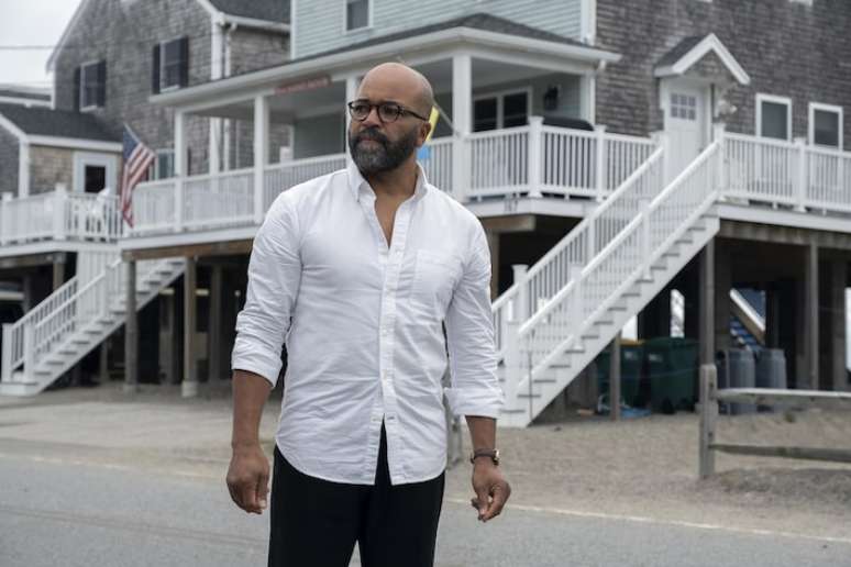 Jeffrey Wright vive Monk em 'Ficção Americana'.