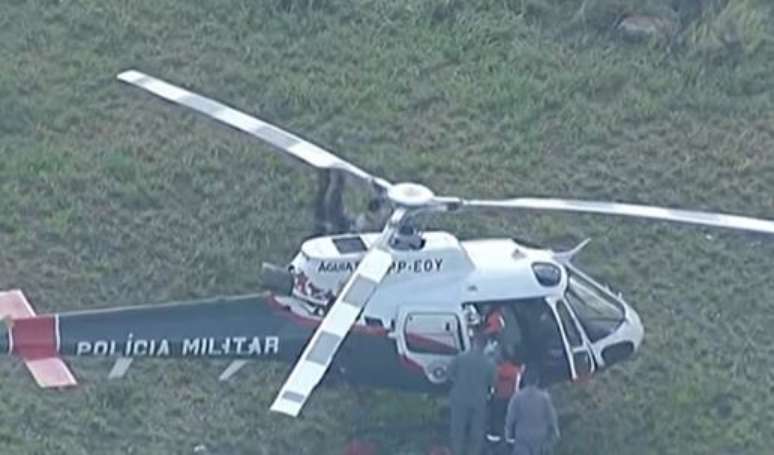 Vítima foi encaminhada ao Hospital das Clínicas pelo helicóptero Águia da Polícia Militar 