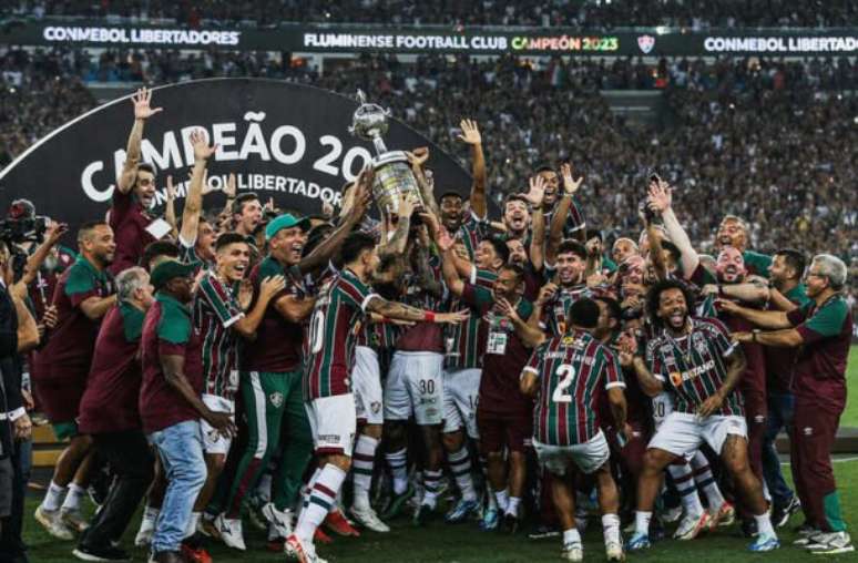 Fluminense (Brasil) - Campeão da Libertadores 2023 e representante da América do Sul. FOTO: LUCAS MERÇON / FLUMINENSE F.C.