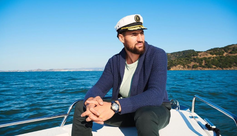 Klay Thompson, do Golden State Warrios, é assumidamente apaixonado por barcos