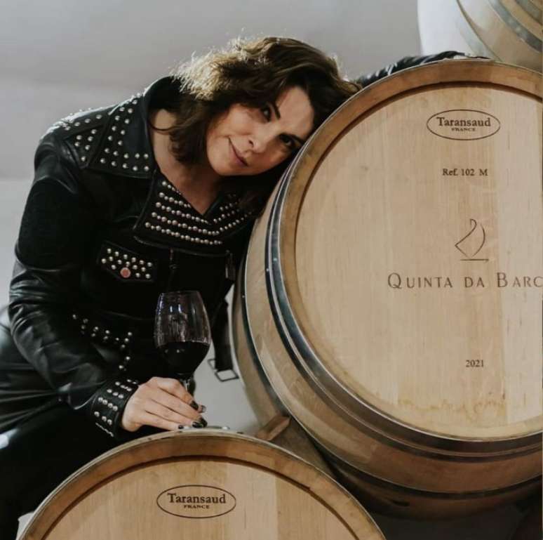 Justina Teixeira produz vinhos no Douro.