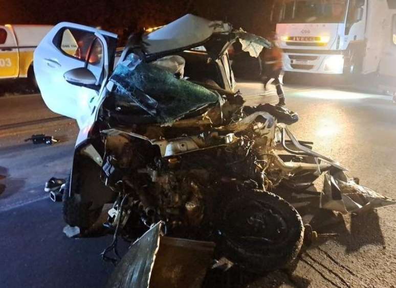 Collision between truck and car: one dead in Serra